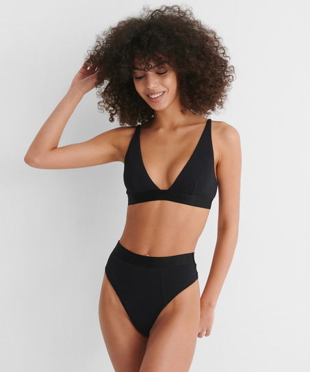 Bralette Casia HKM x NA-KD, Sort