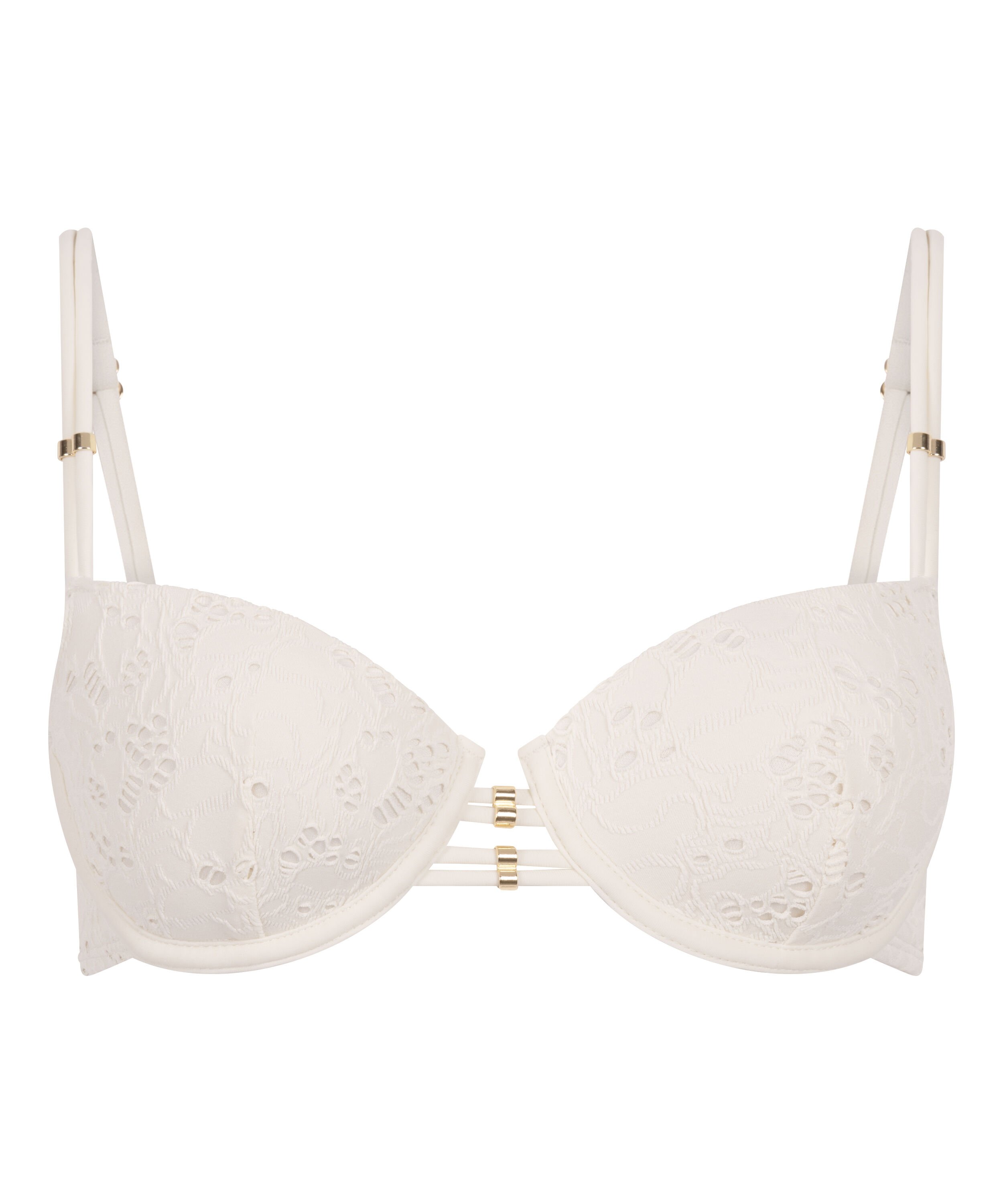 Bikini Top h&aelig;klet, Hvid