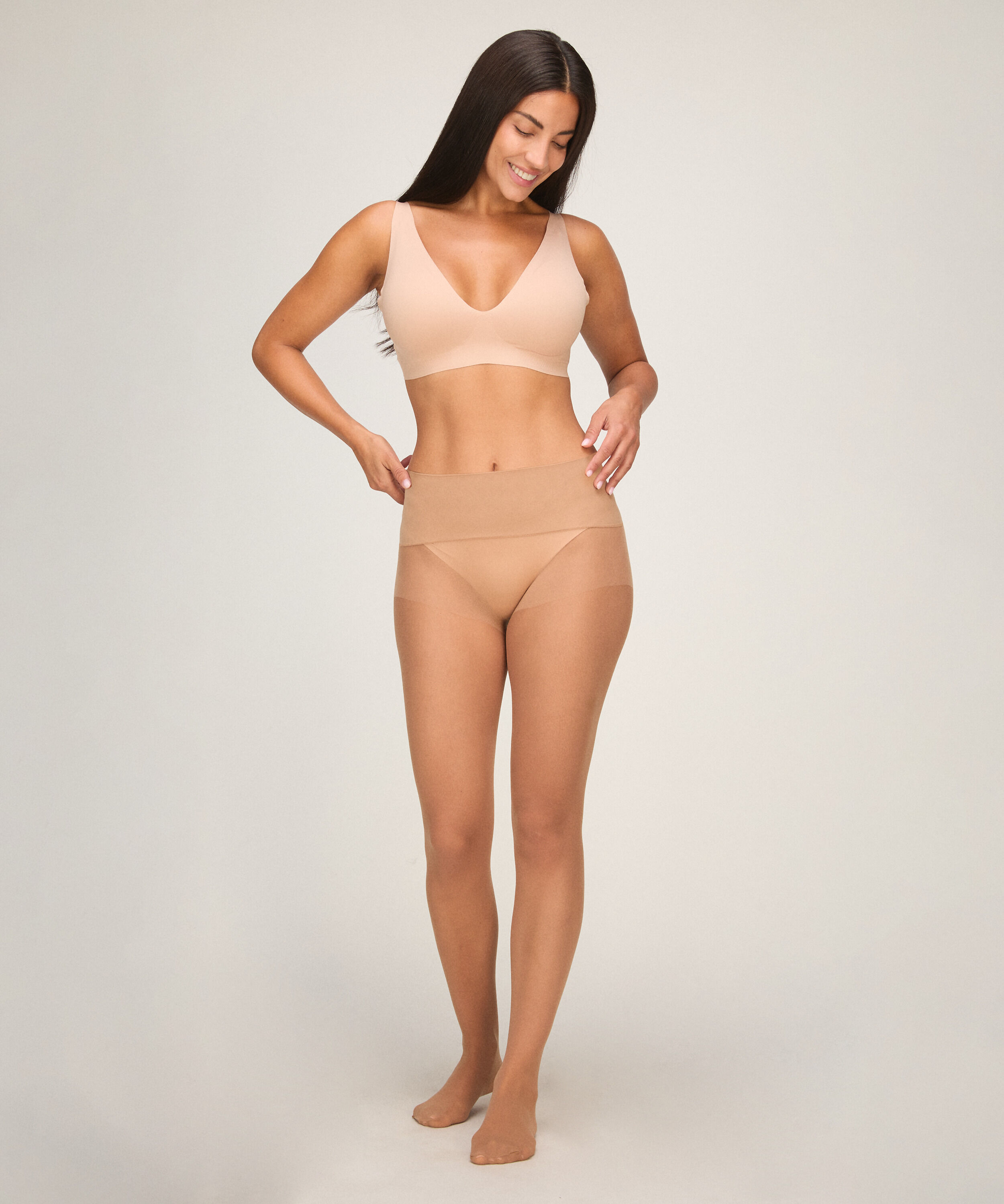 Tight 20 Denier Seamless Velvet Touch, Beige