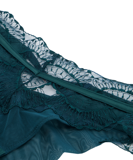 H&oslash;j brasiliansk trusse Christine, gr&oslash;n