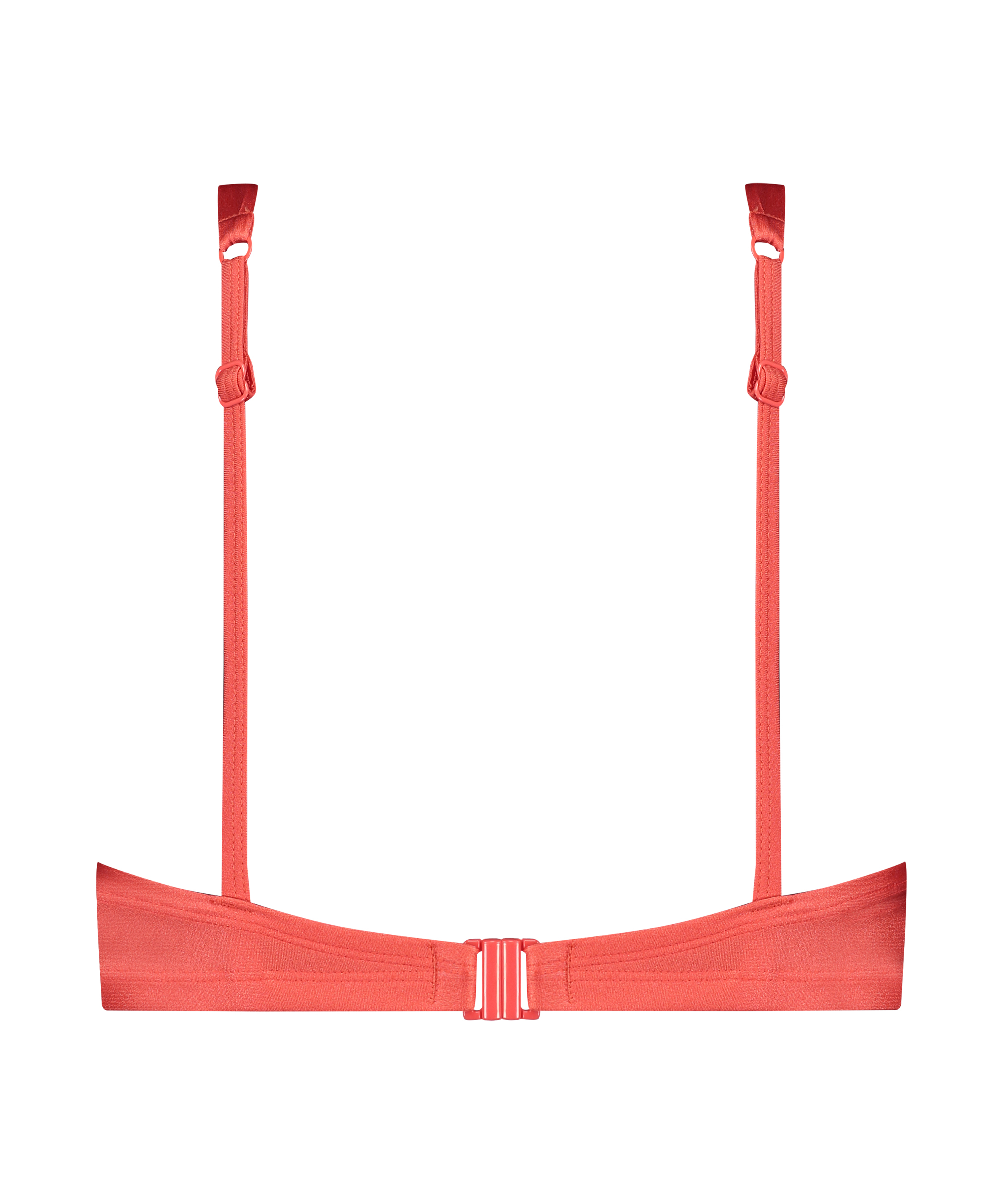 Luxe formstøbt bikinitop med bøjle Størrelse E +, rød, main