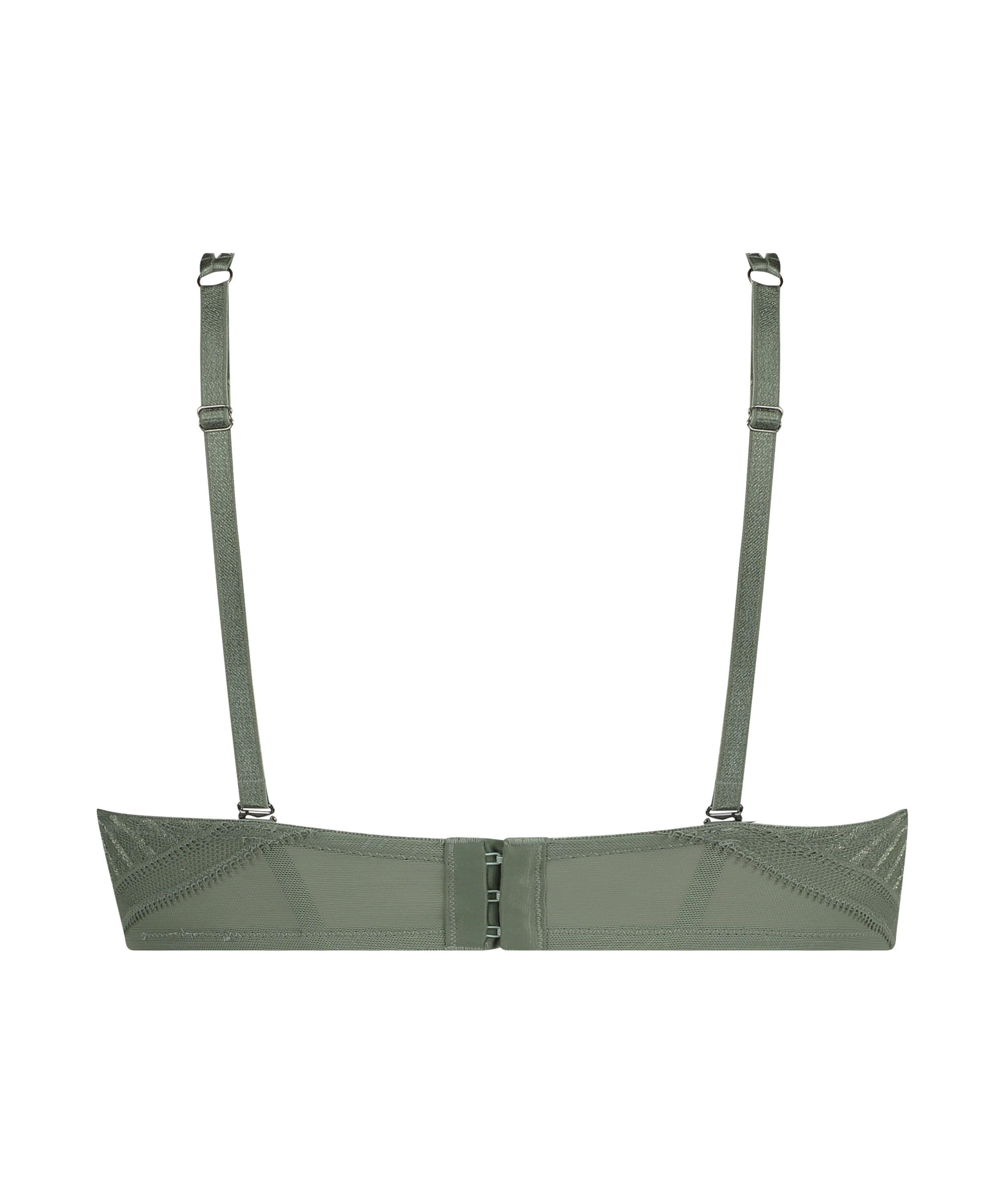 Formstøbt stropløs bøjle-bh Kriss I AM Danielle, Grøn, main