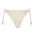 Højskåret Bikinitrusse Cozumel, hvid