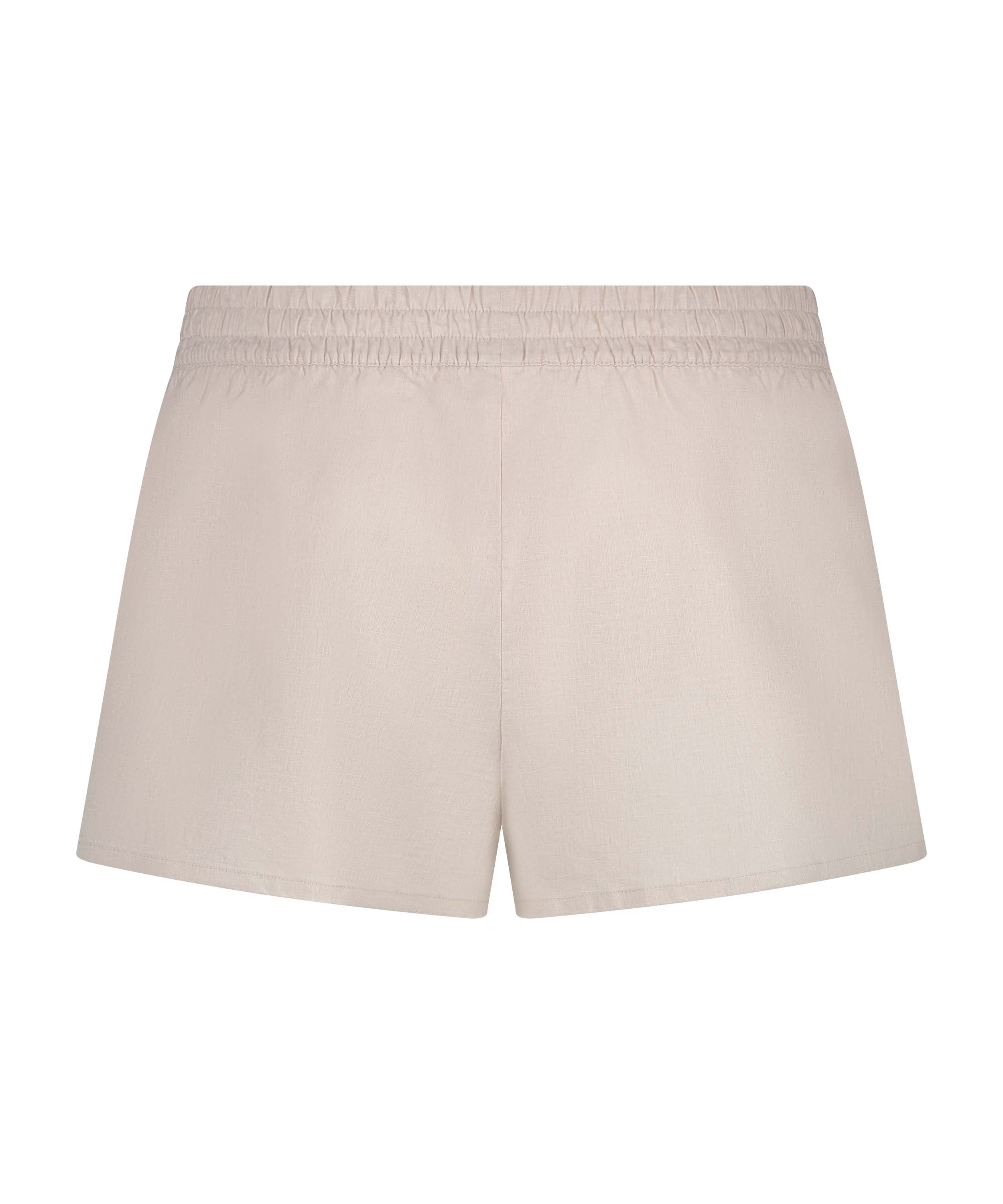 Pyjamas shorts Linned, Beige, main