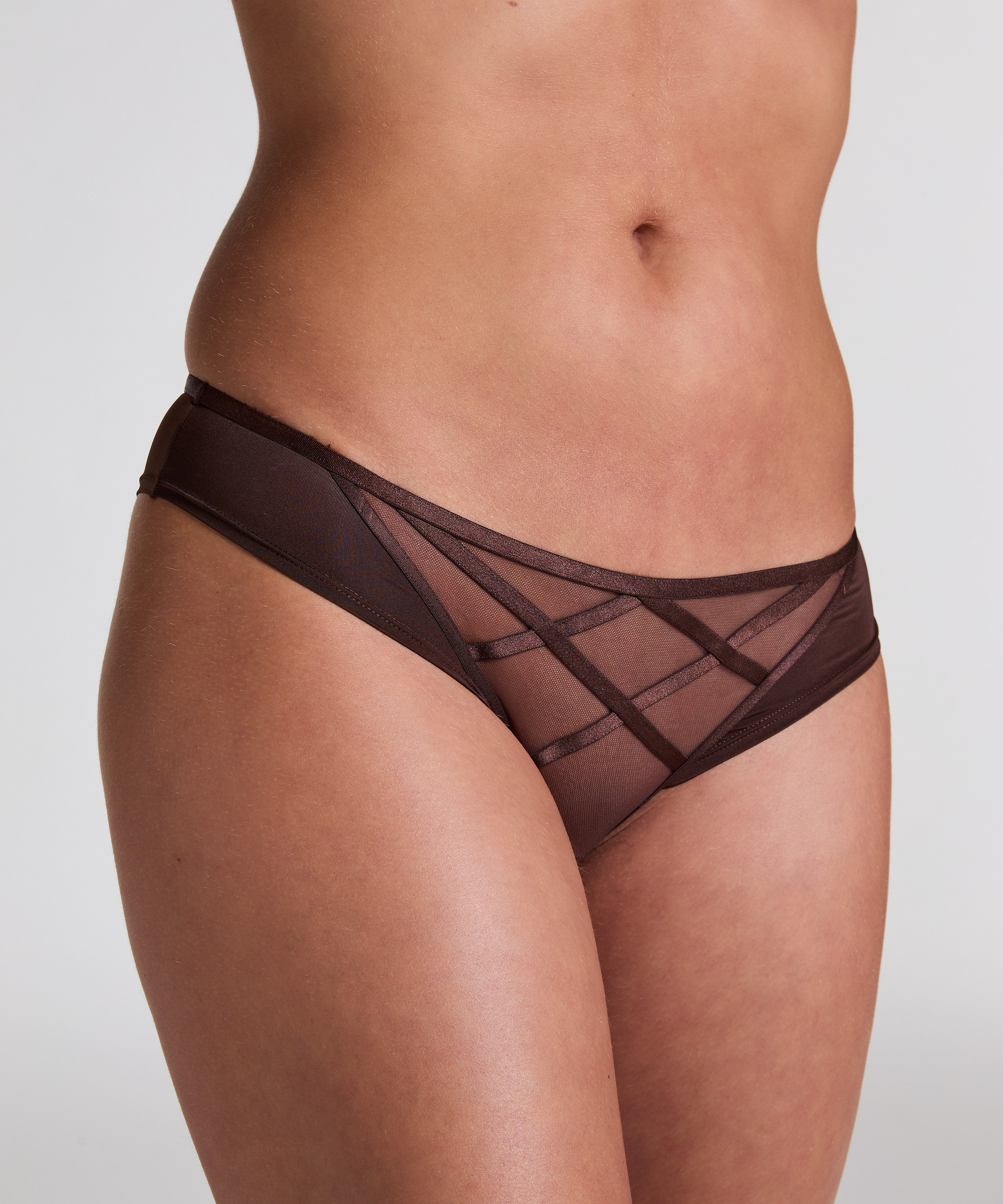 Rianne brasiliansk trusse, Brown, main