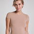 Pyjamas Top Rib Essential, Beige