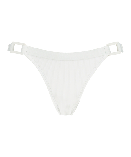 Bikinitrusse Rib Lana, Hvid
