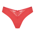 Brasiliansk trusse med h&oslash;j udsk&aelig;ring Nadine, r&oslash;d