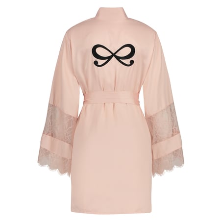 Kimono satin lace, Lyser&oslash;d