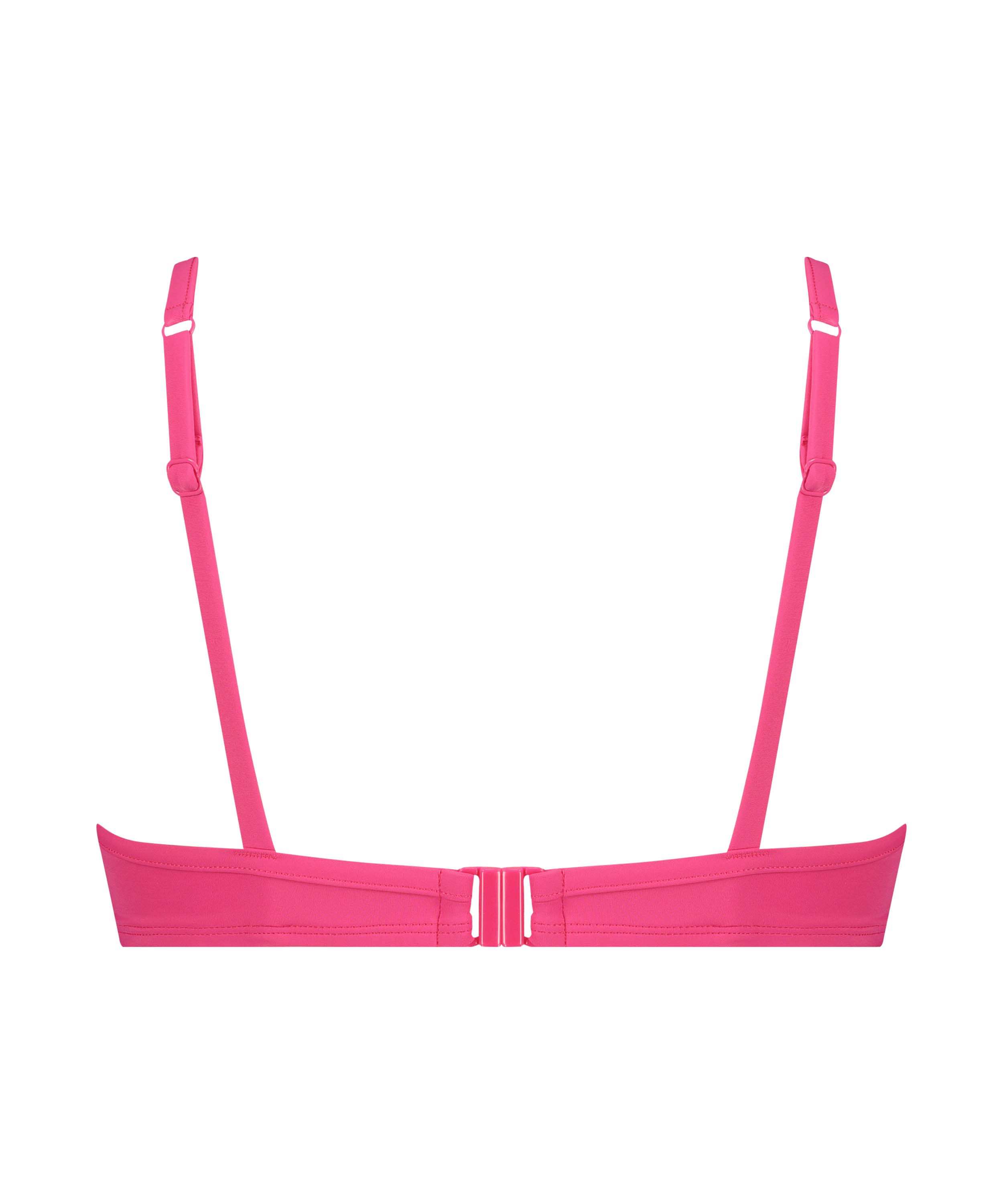 Ibiza ikke-formstøbt bikinitop med bøjle, pink, main