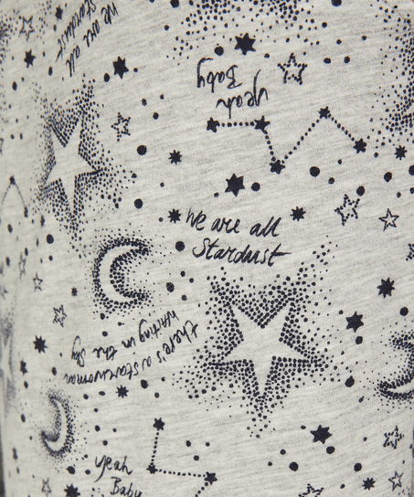 Pyjamasbukser Jersey, Gr&aring;