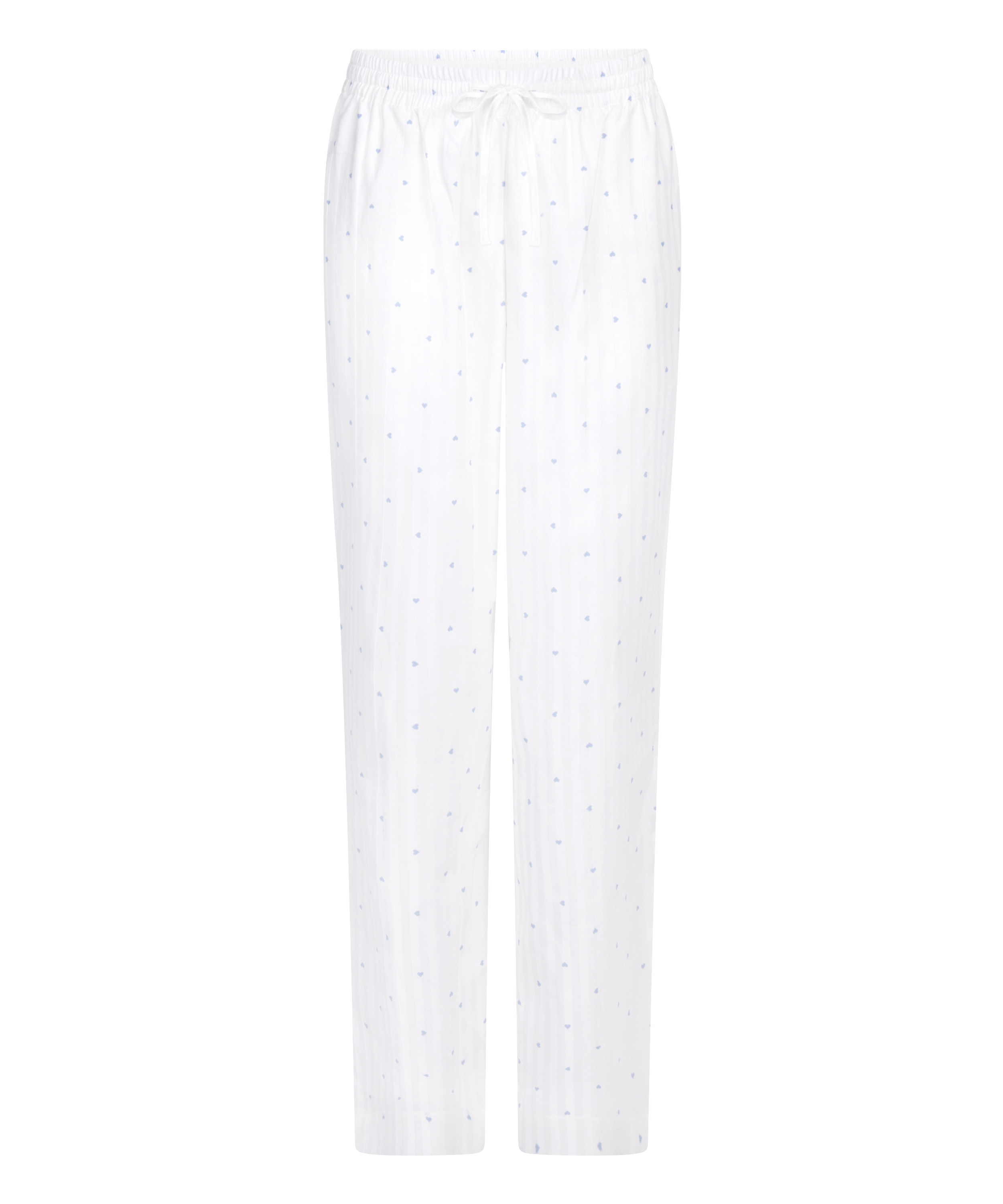 Pyjamasbukser Jacquard Hearts, Bl&aring;, main