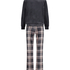 Velour pyjamassæt, Grå