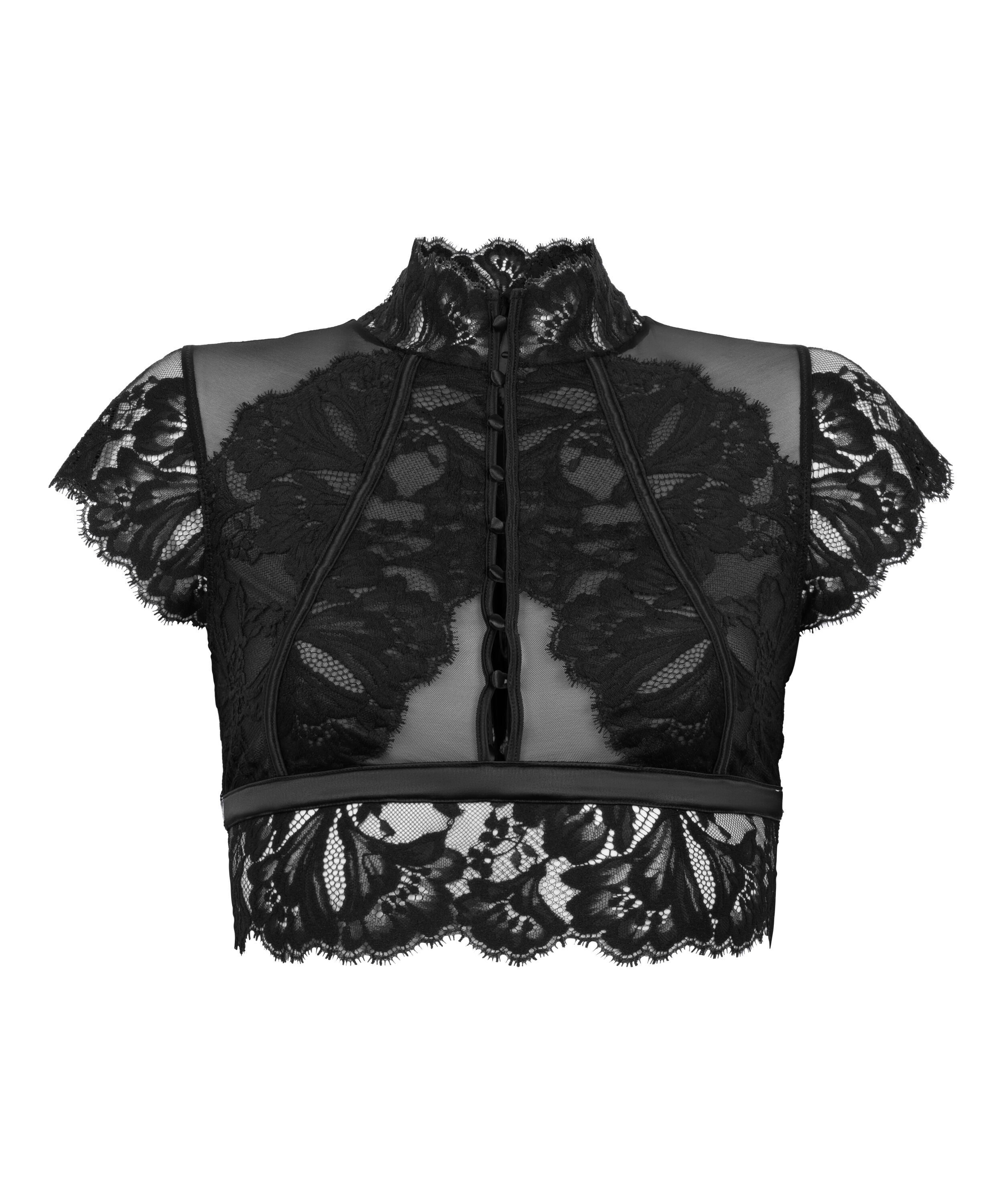 Bralette Amelia, Sort