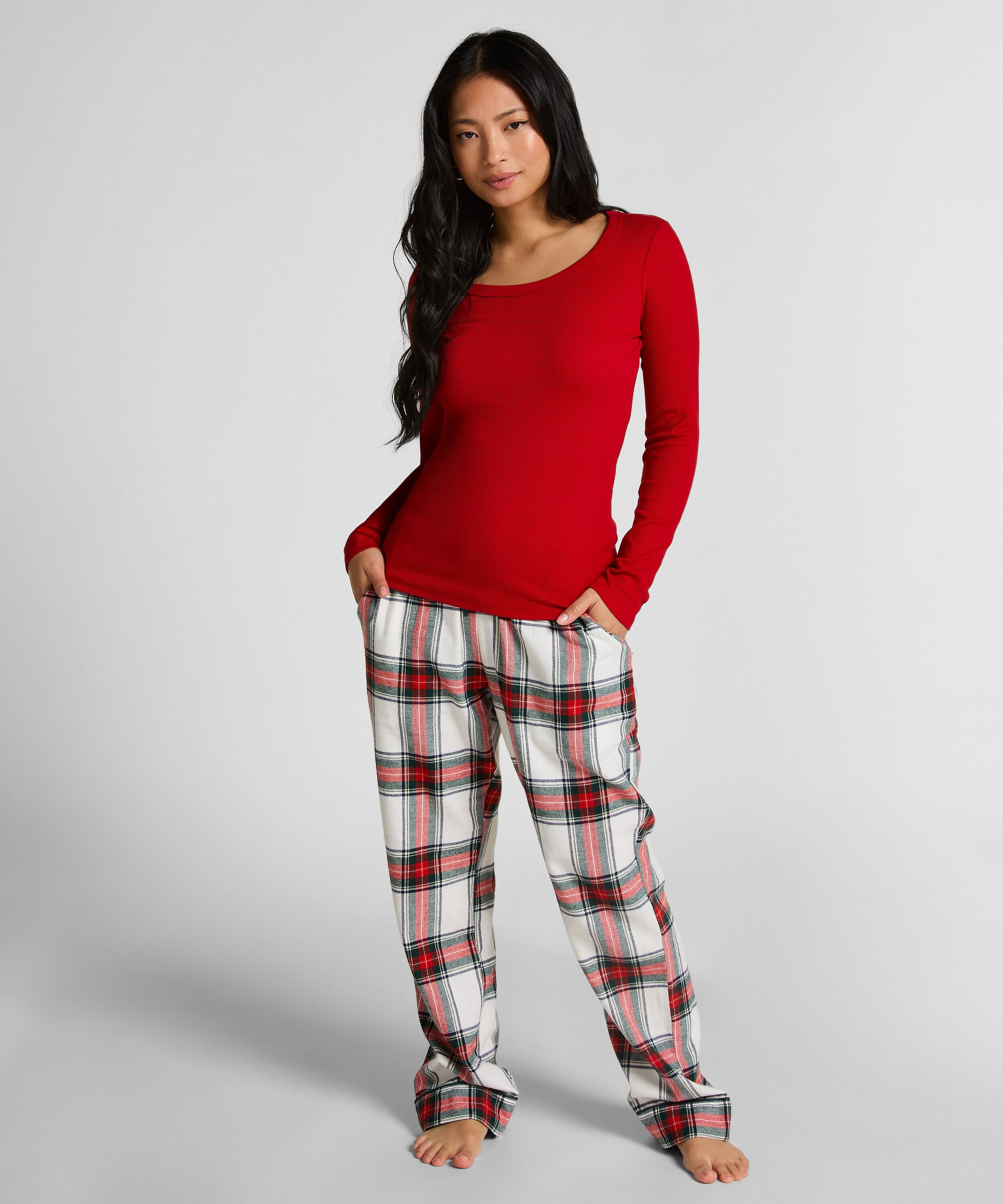 Pyjamatop Bomuld