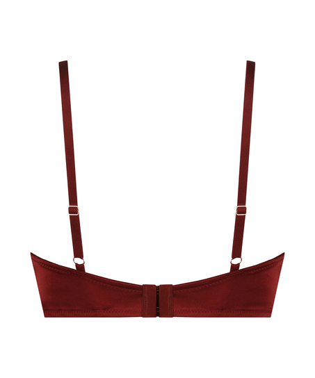 Longline-bøjle-bh med halvformstøbte skåle Lara, Rød