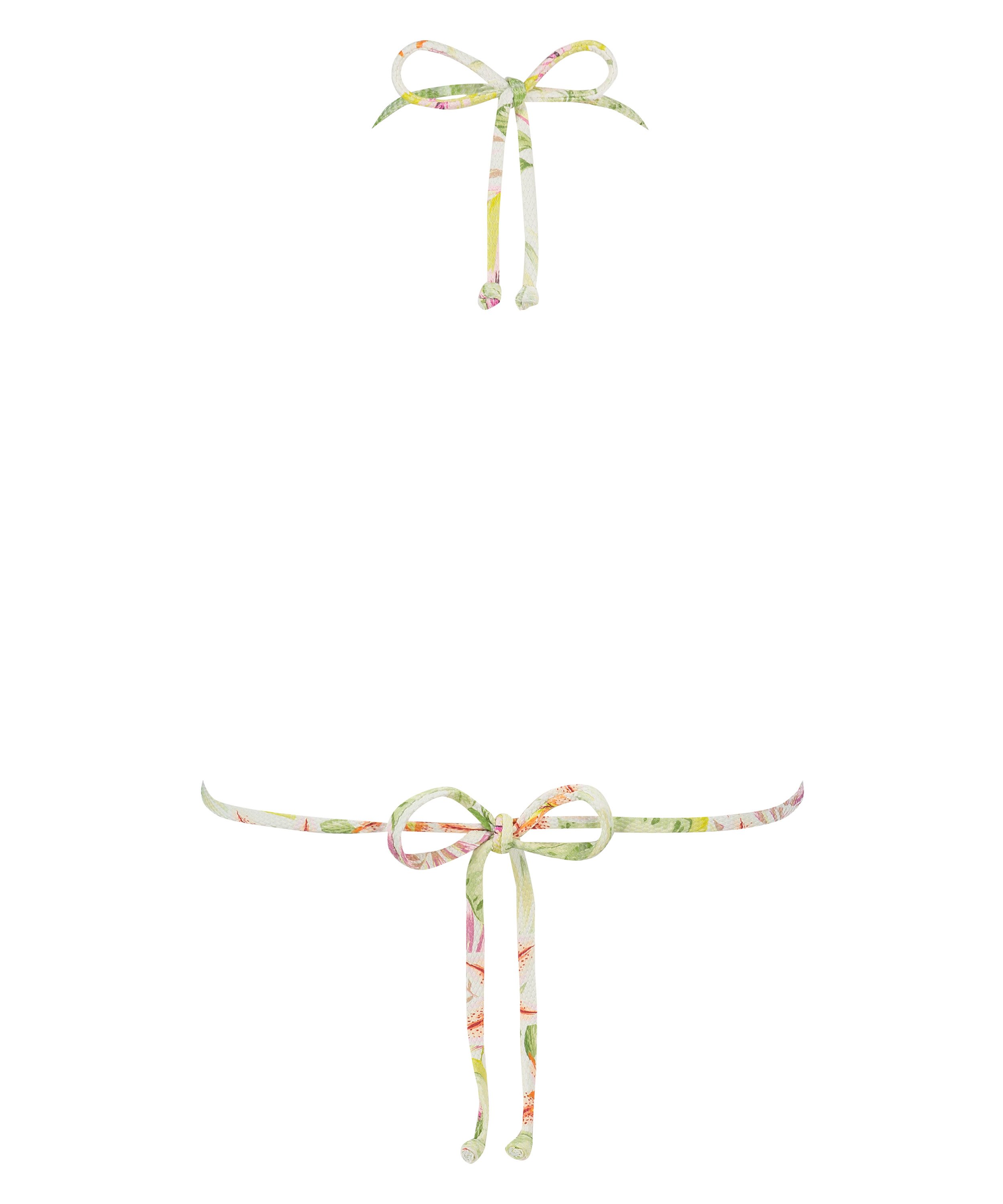 Trekantsbikinitop Tropics, Hvid, main