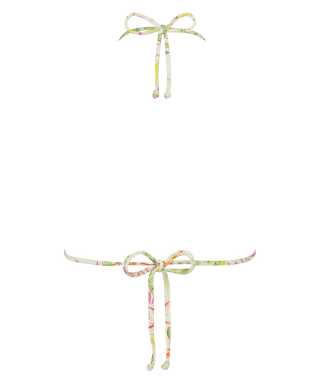 Trekantsbikinitop Tropics, Hvid