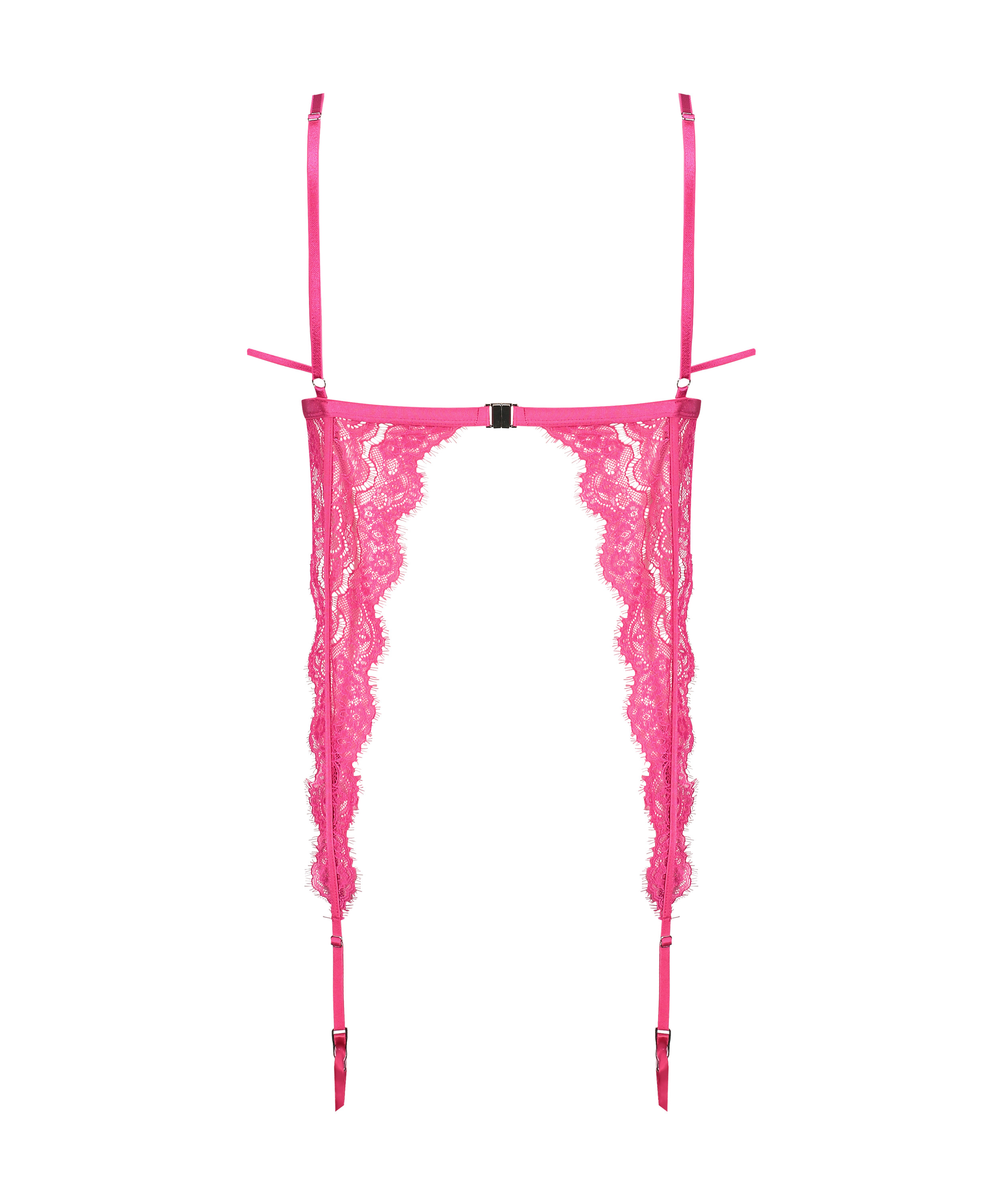 Strømpeholder-bralette Vixen, pink, main