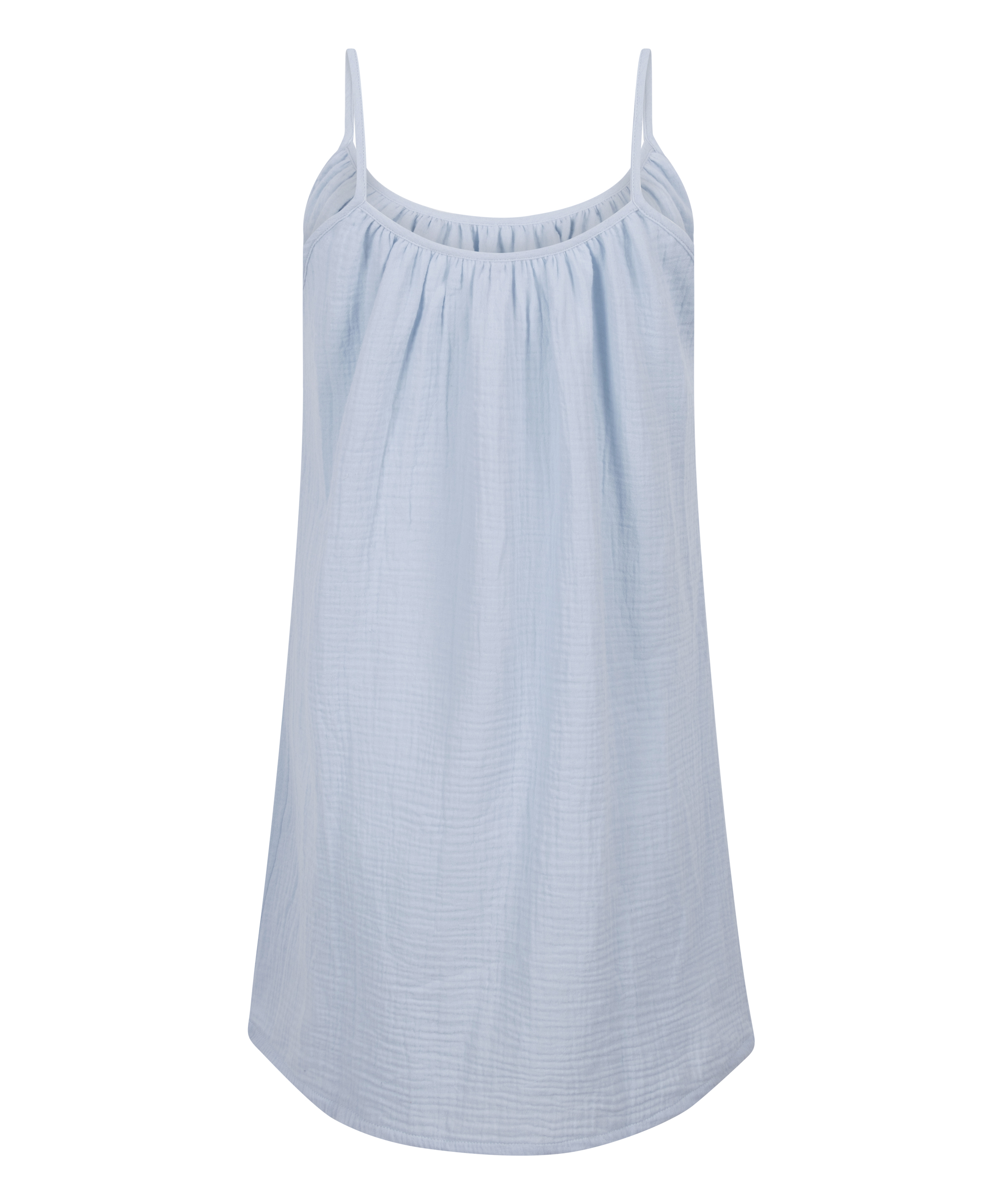 Messelin slipdress, Blå, main