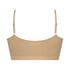 Strappy bralette, Beige