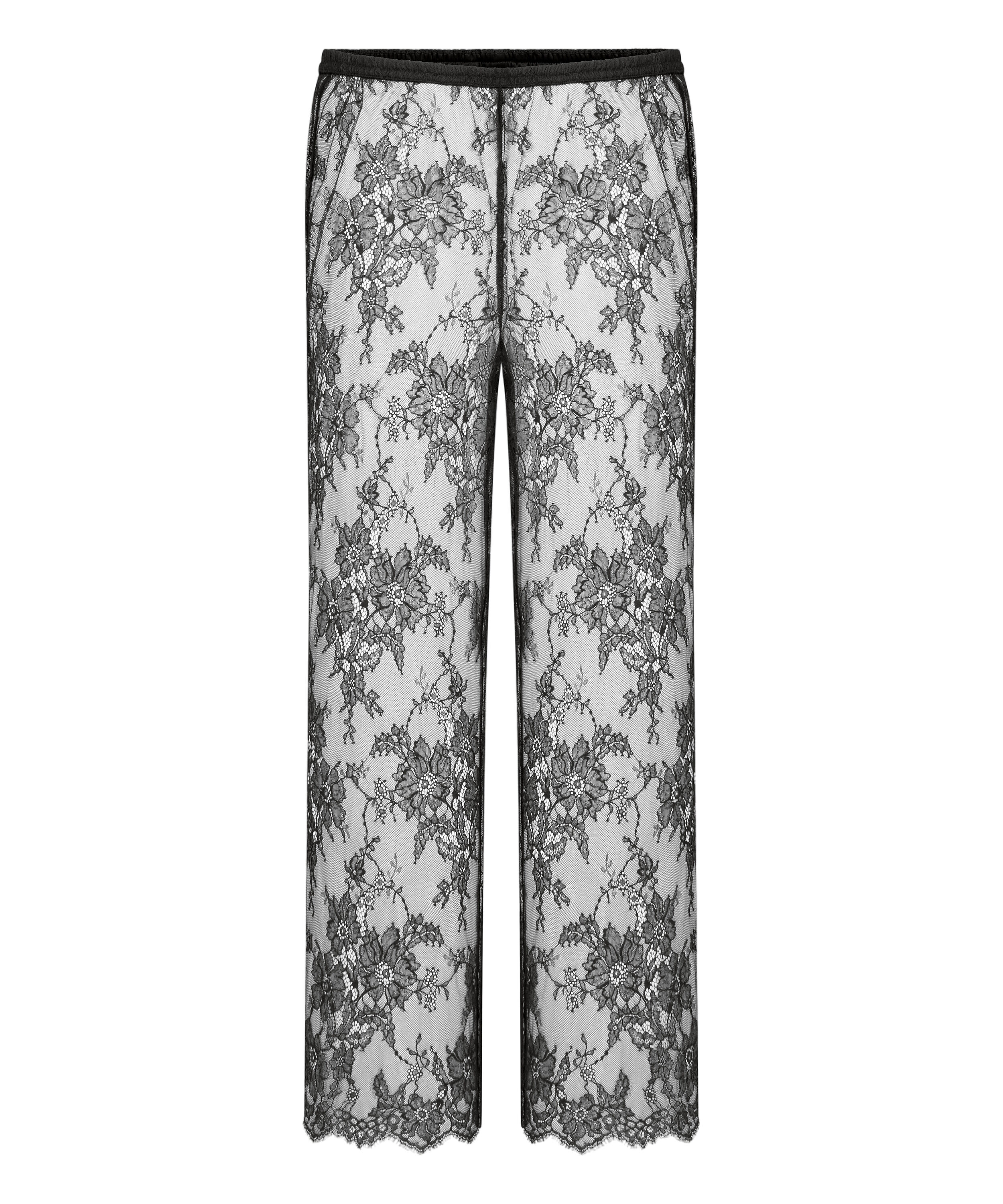 Cecilia pyjamasbukser, Sort