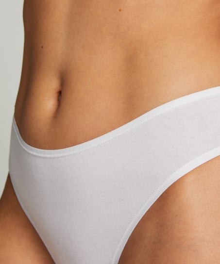 Pakke med 2 stk. Kim trusser Cotton, Hvid