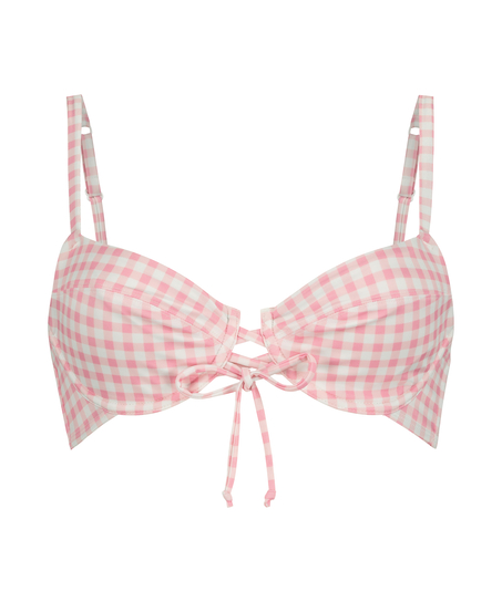 Ikke-formstøbt bikinitop med bøjle Seychelles, pink