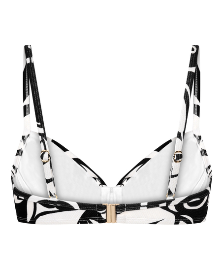 Bikinitop Mauritius, Sort