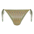 Bikinitrusse med høj benudskæring Cali, Grøn