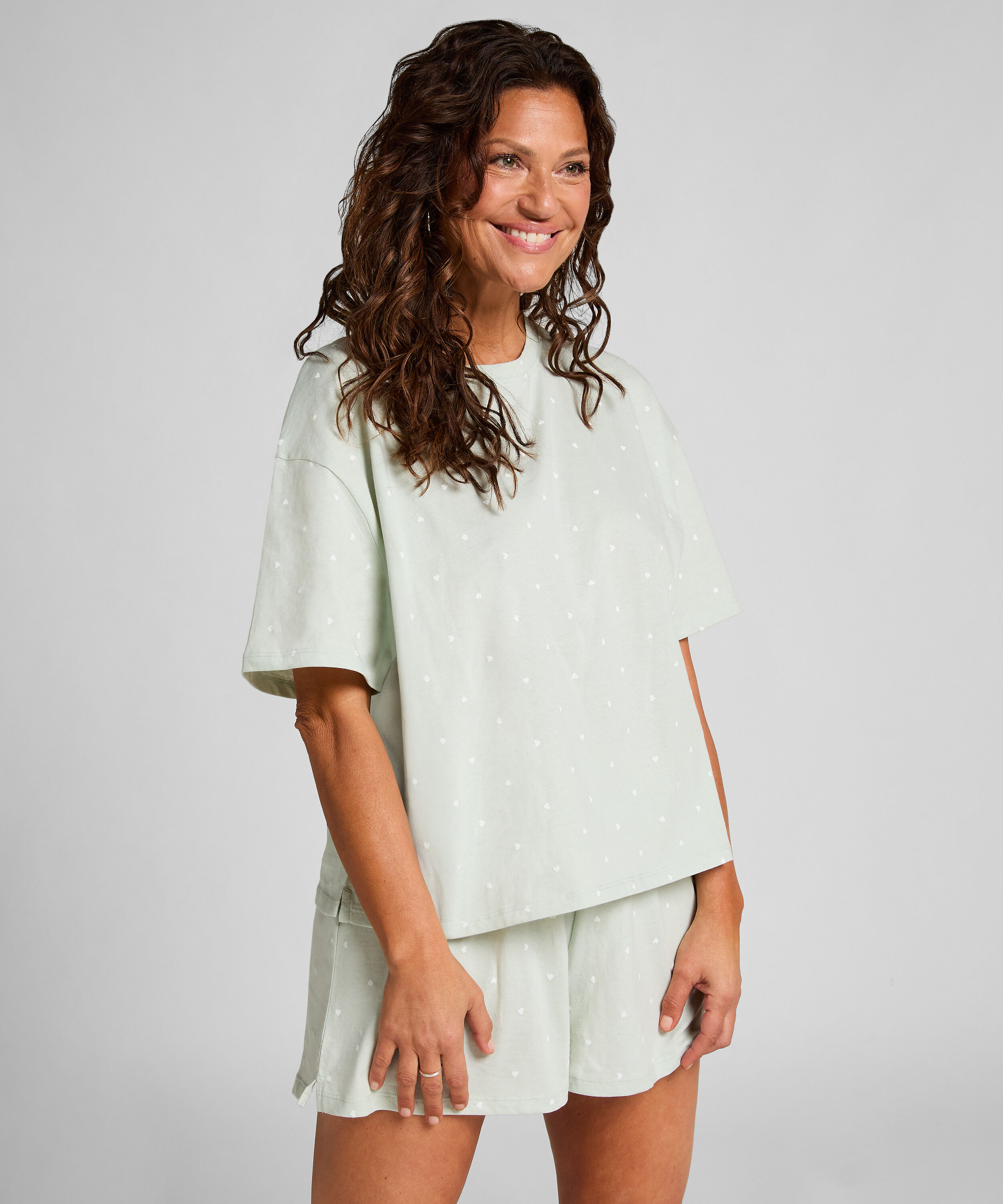 Pyjamasæt Bomuld, Grøn