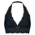Formstøbt halterneck Bralette Marina, Sort