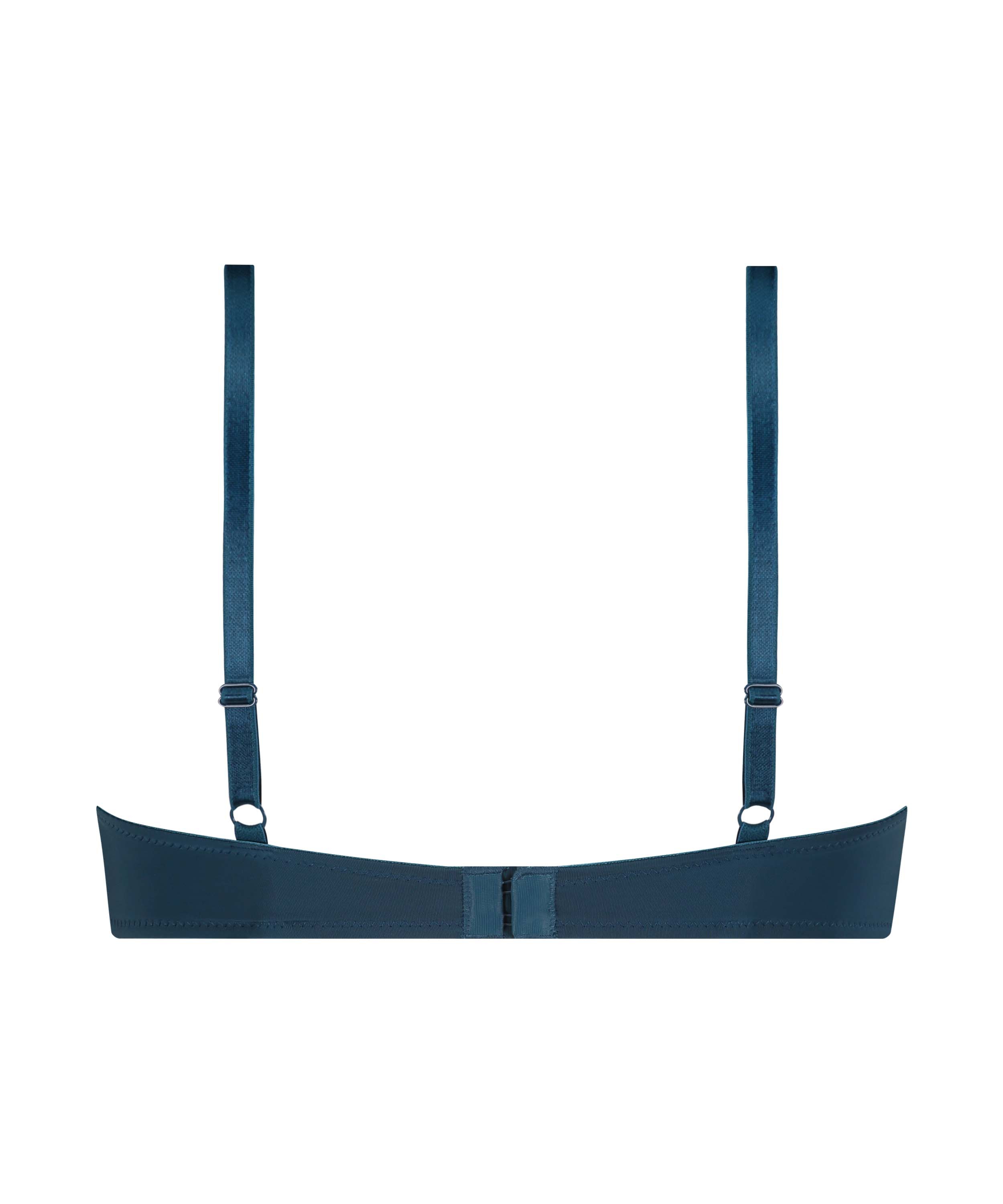Formstøbt bøjle-bh Plunge, Blå, main