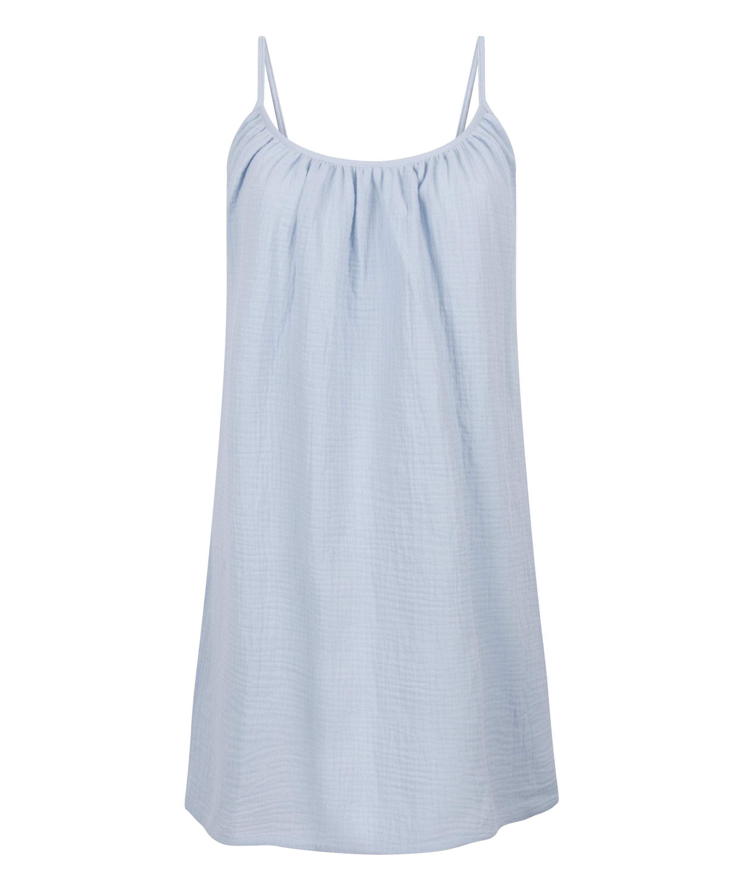Messelin slipdress, Blå, main