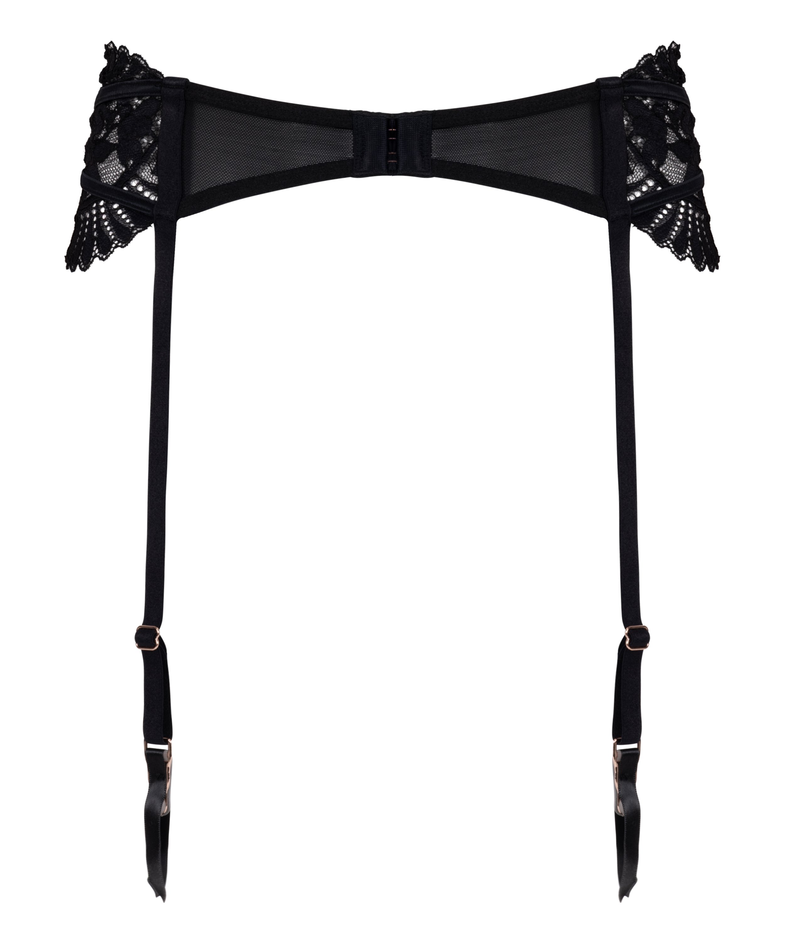 Strømpebånd Poppy, Sort, main