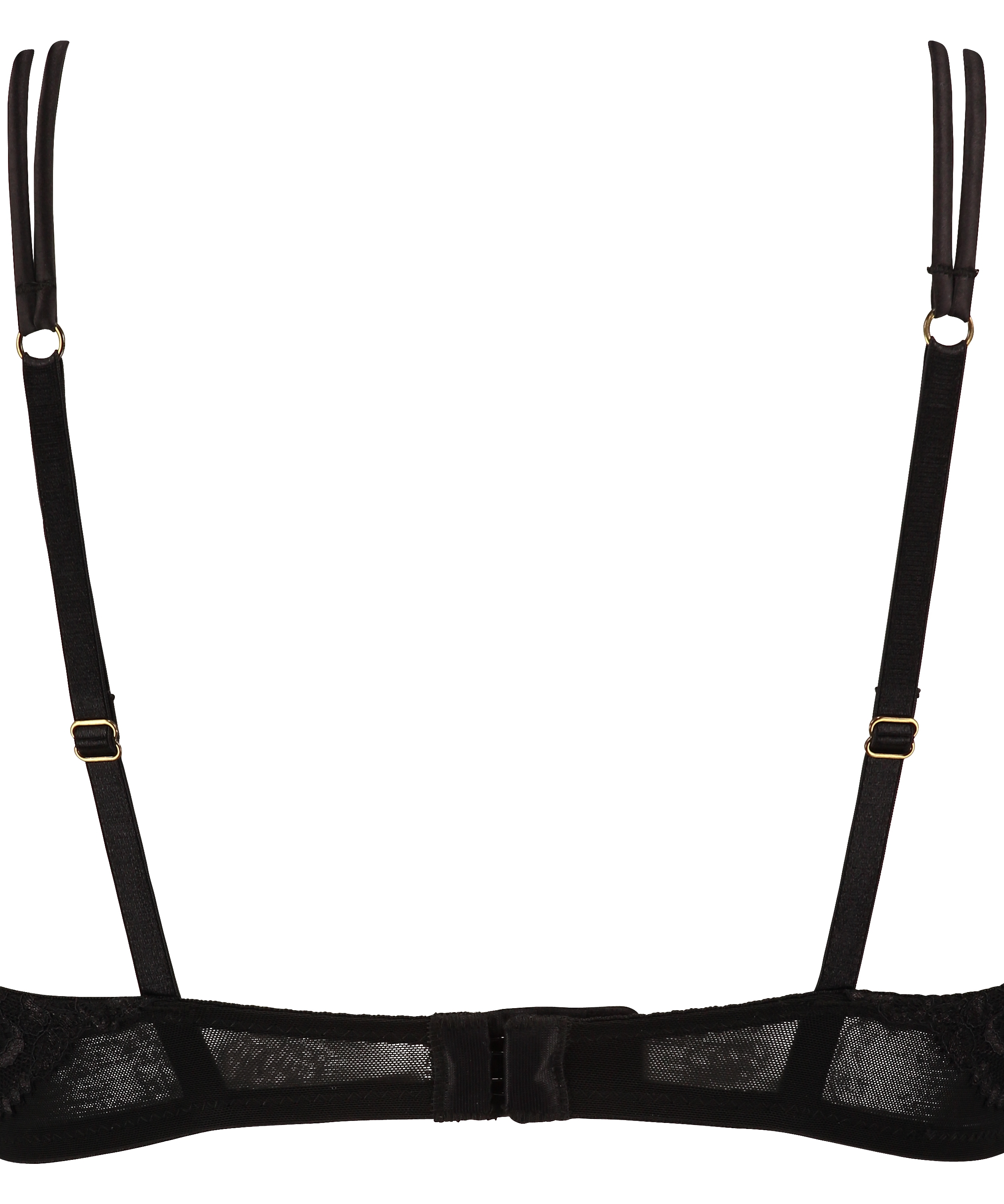 Non-padded underwired bra Jolie, Sort, main