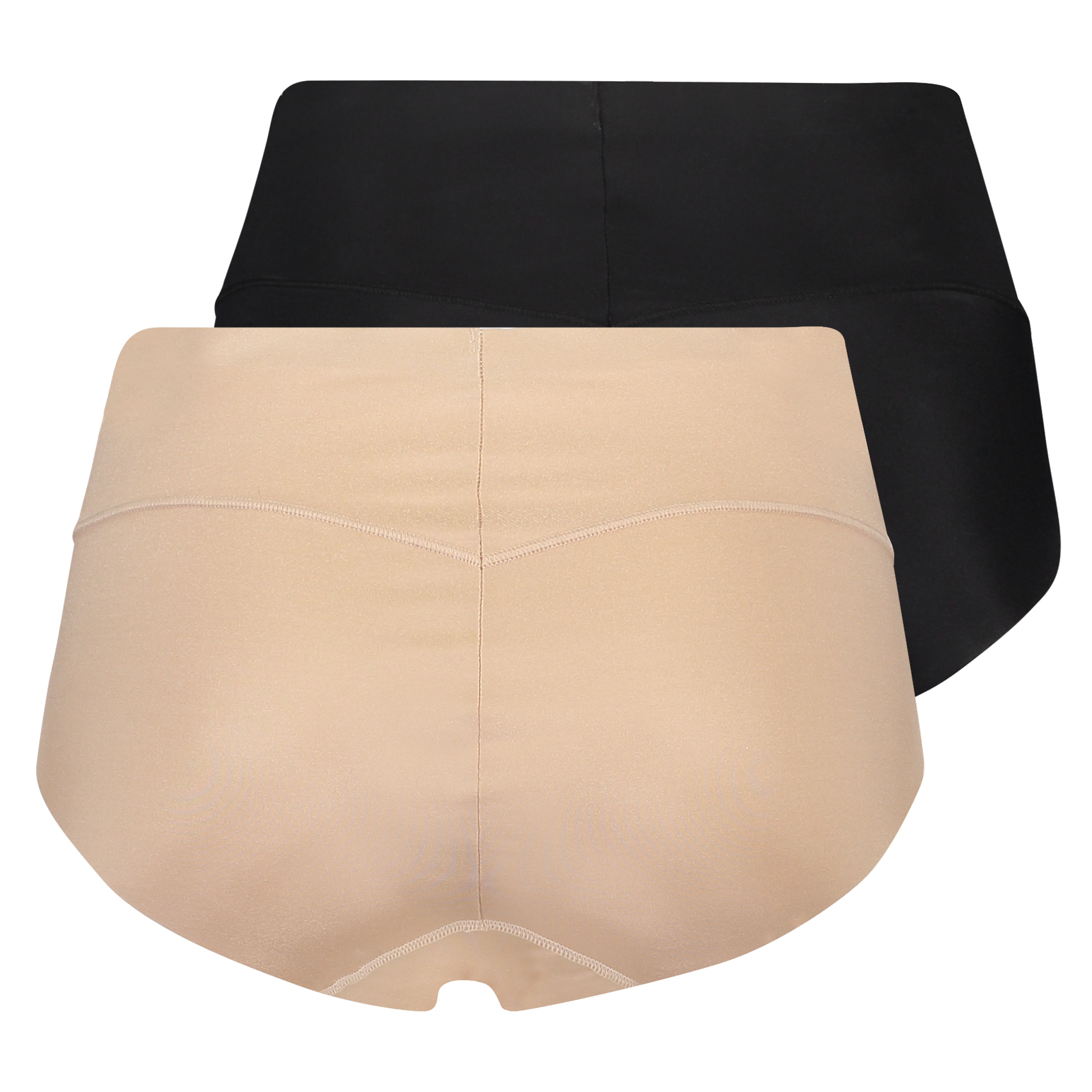 Udglattende opstrammende trusse - Level 1, 2 stk., Beige, main