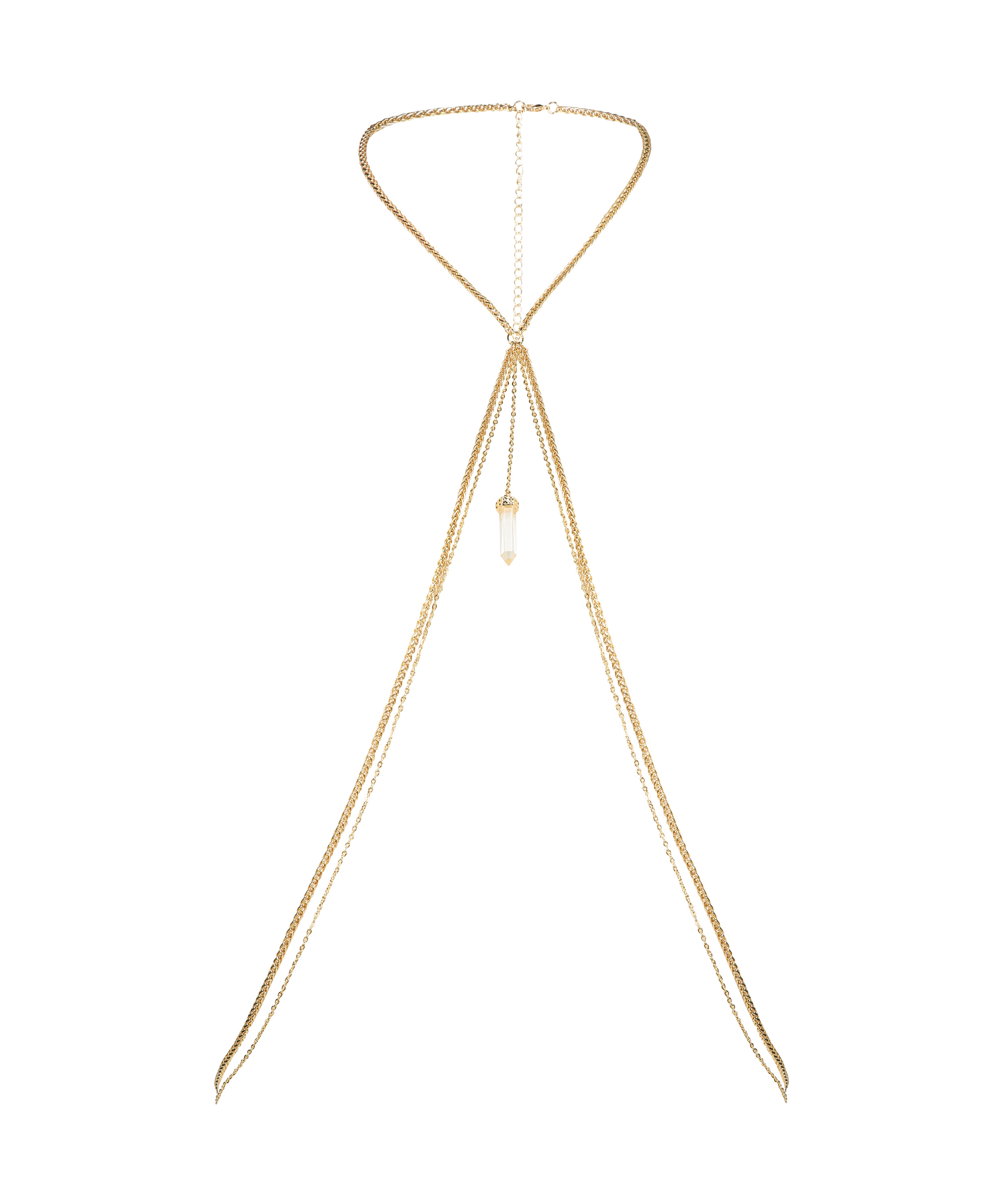 Selekæde, gul, main