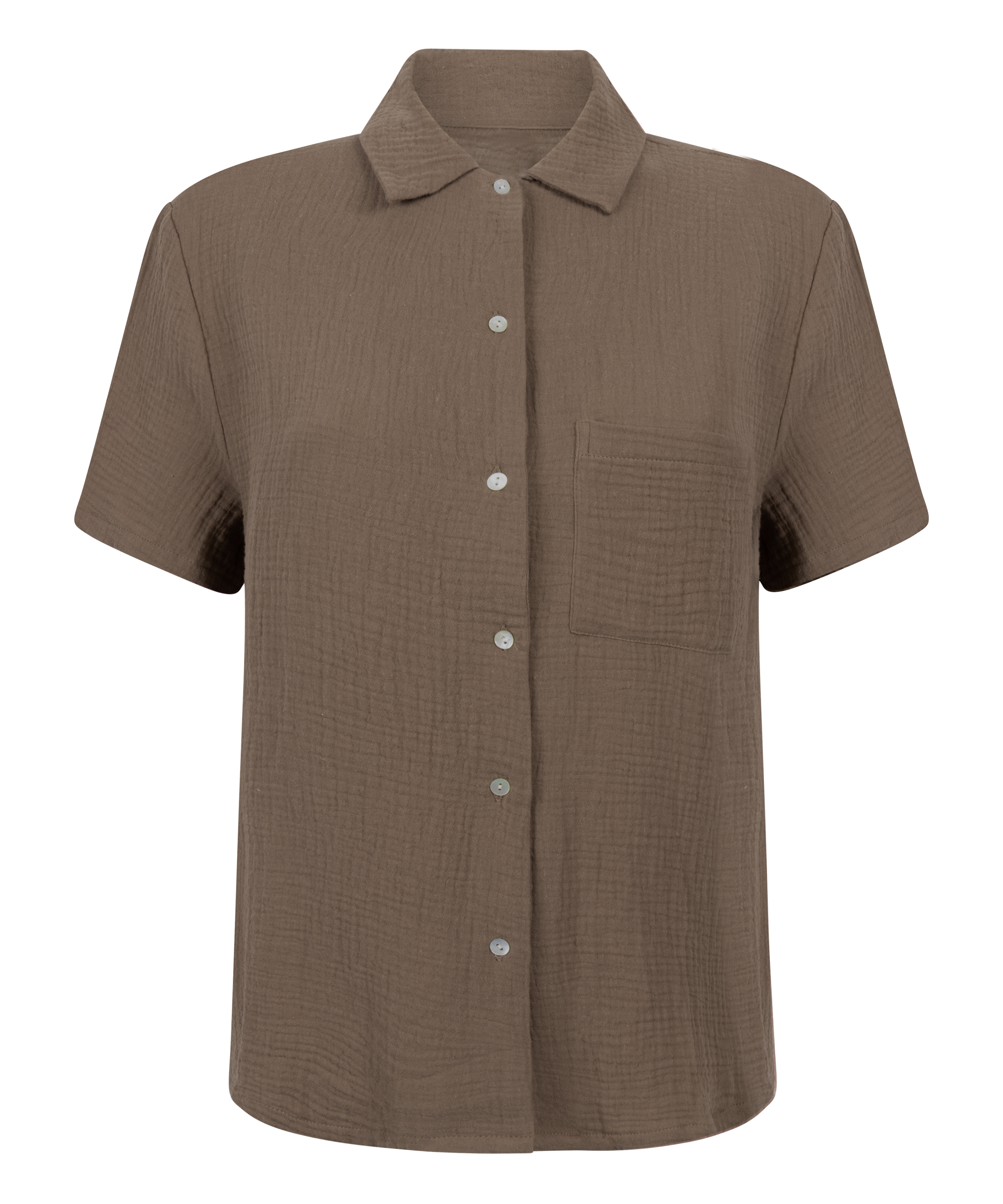 Muslin jakke, Brun, main