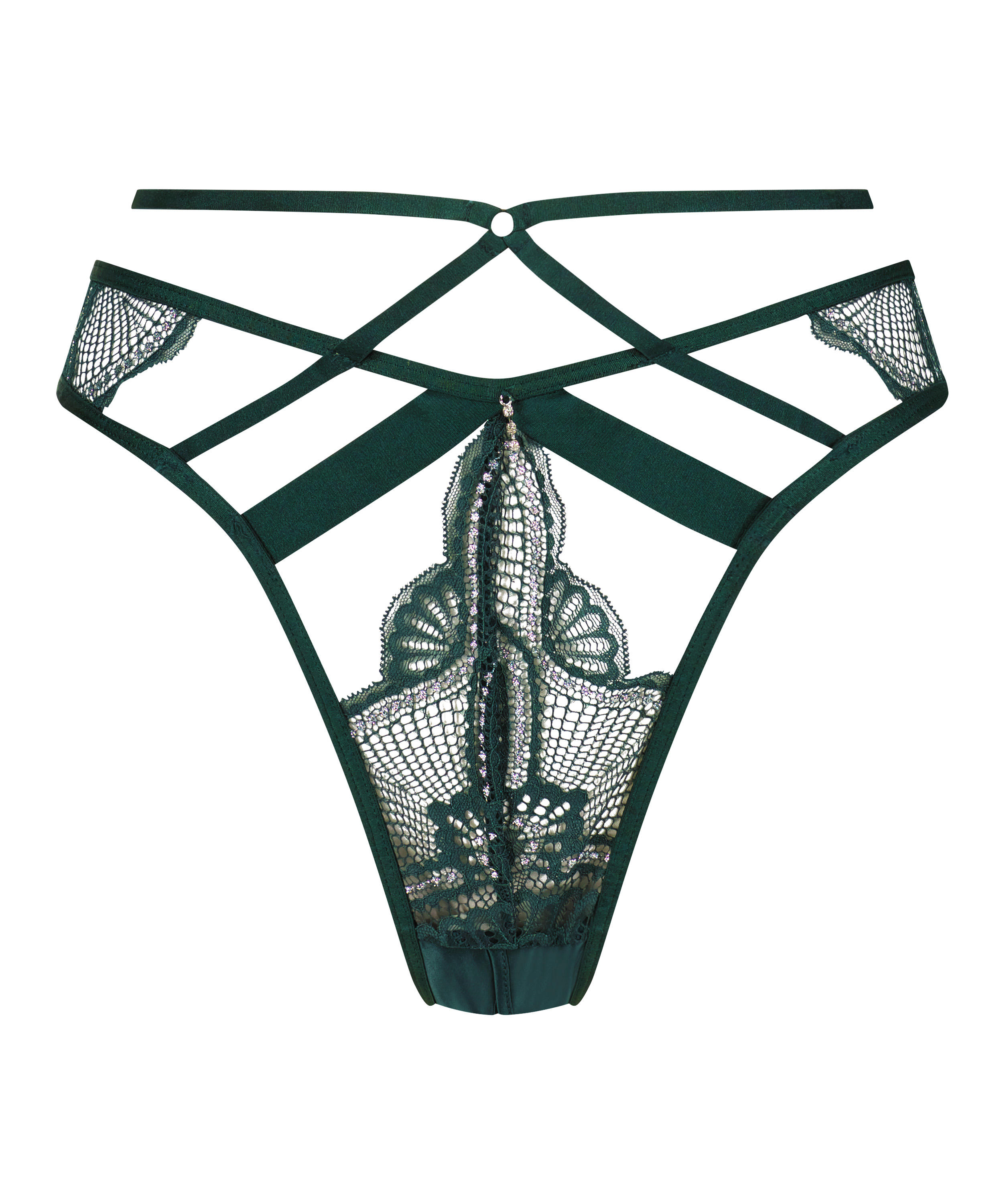 Brasiliansk bundløs trusse Lyra, grøn, main