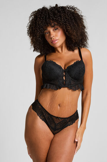 Hunkemöller Posie brasiliansk trusse sort