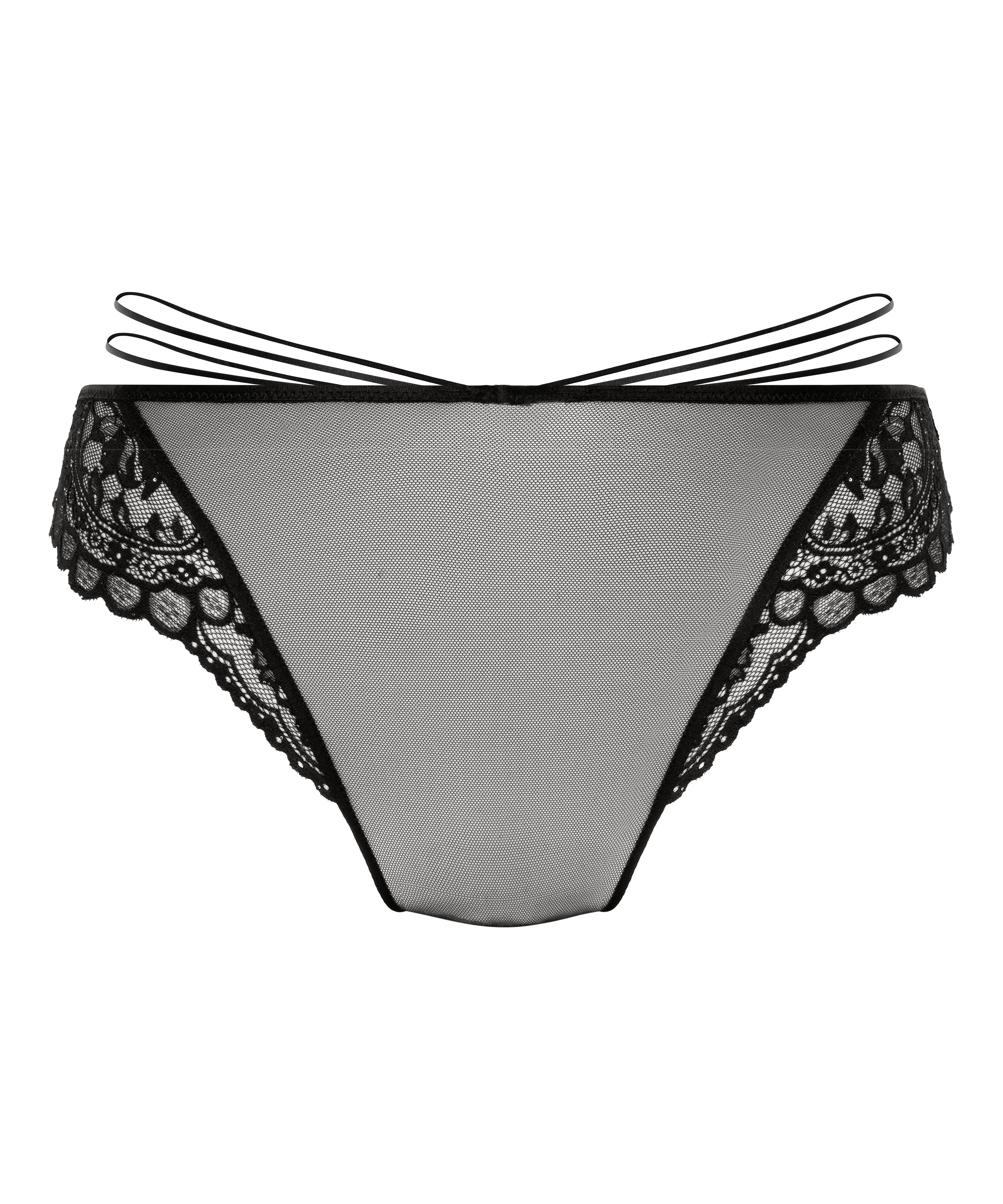 Sabrina brasiliansk trusse, Sort, main