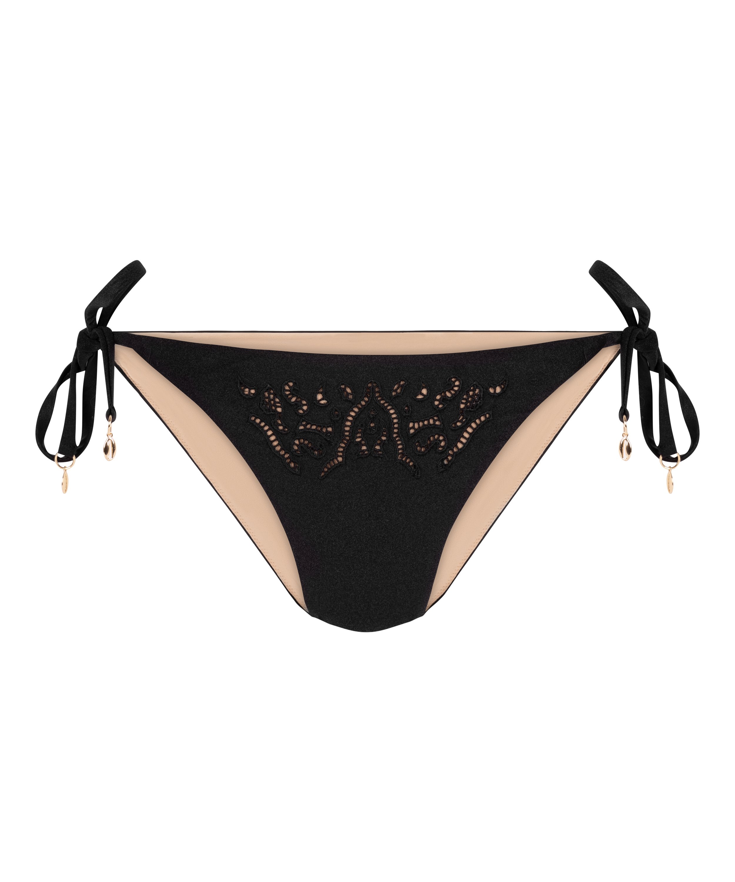 Boho Cheeky bikinitrusser, sort, main