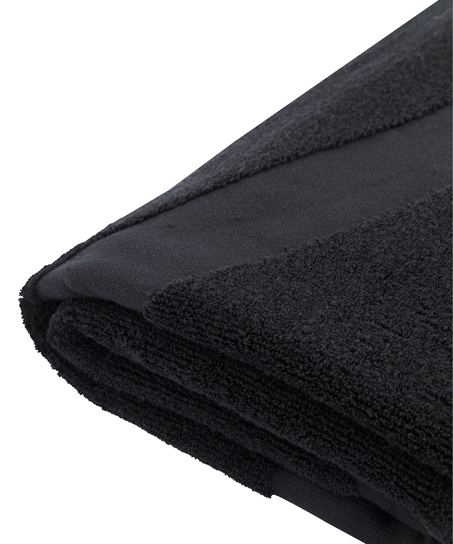 Håndklæde, sort