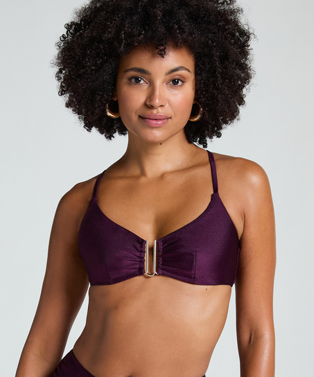 Bikini Crop Top Costa, Lilla