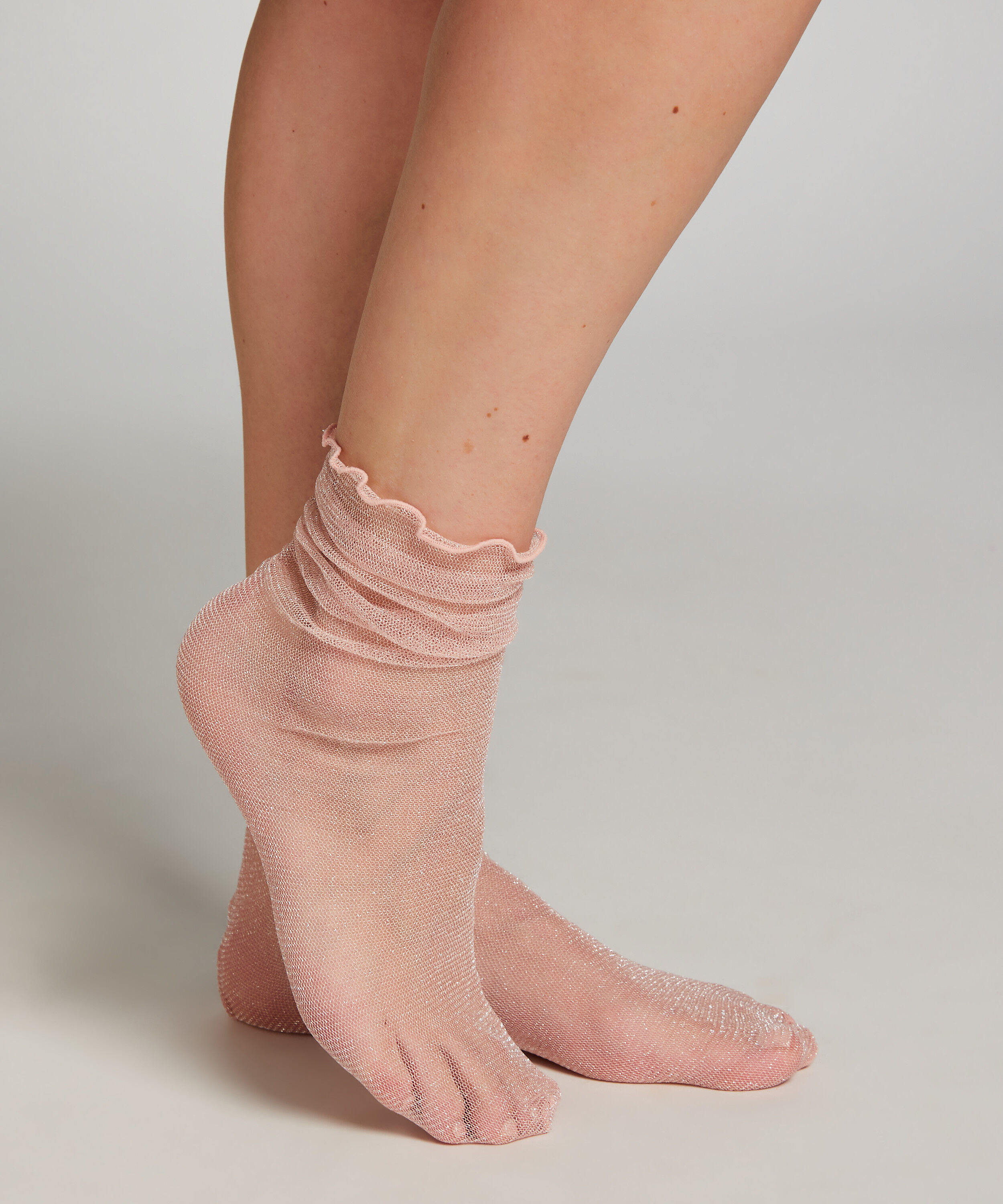 Str&oslash;mper Glitter, pink