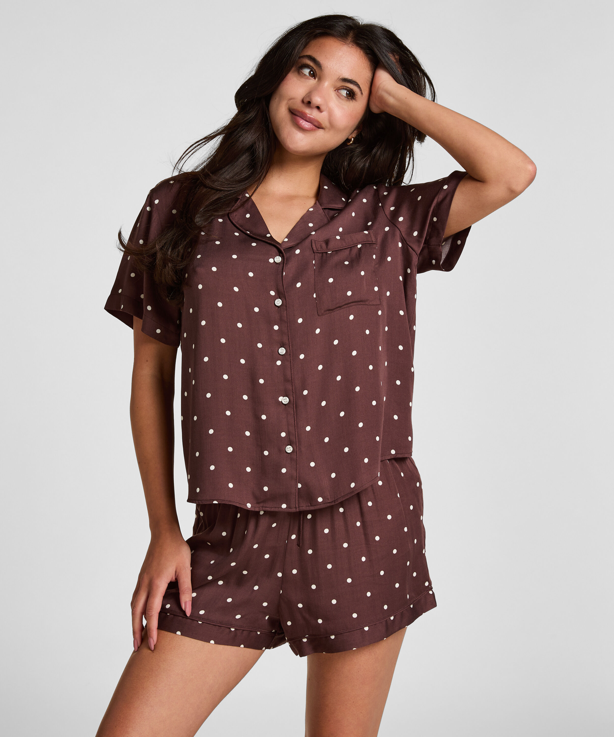 Pyjamasjakke Satin