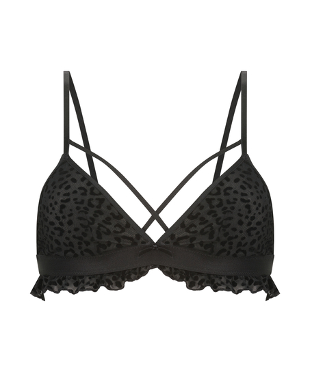 Bralette Lissy, Sort