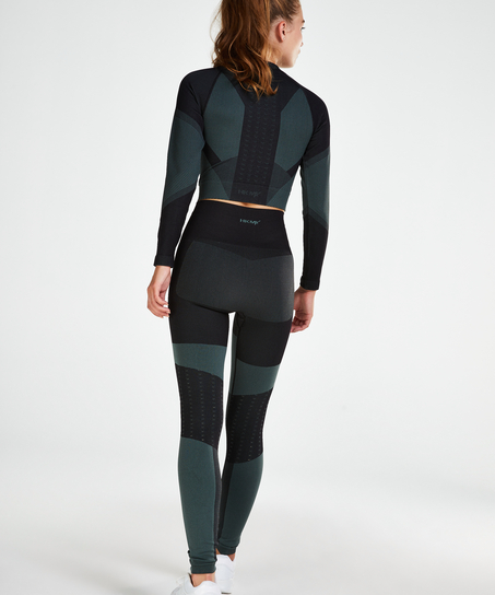 HKMX The Motion Crop Top, Gr&oslash;n