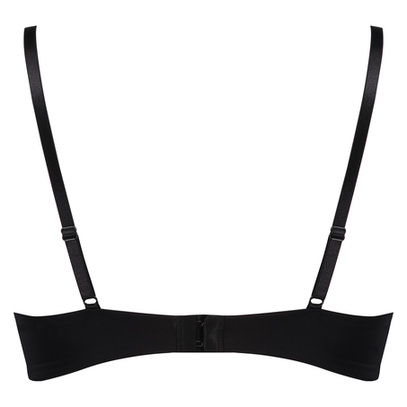 Plunge formstøbt maximizer-bøjle-bh, Sort